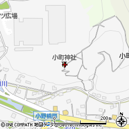 神奈川県厚木市小野2079周辺の地図