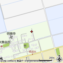 滋賀県長浜市湖北町南速水52周辺の地図