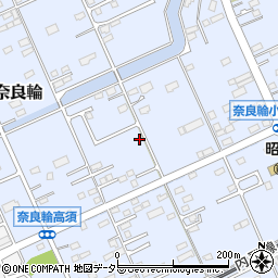 千葉県袖ケ浦市奈良輪周辺の地図