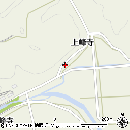 鳥取県八頭郡八頭町上峰寺156周辺の地図