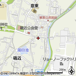 島根県松江市磯近861周辺の地図
