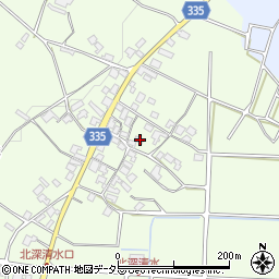 滋賀県高島市今津町深清水1049周辺の地図
