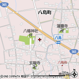 滋賀県長浜市八島町510周辺の地図