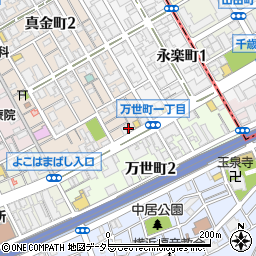 焼肉本舗 我家 阪東橋・真金町店周辺の地図