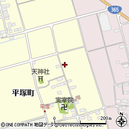 滋賀県長浜市平塚町96周辺の地図