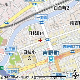 神奈川県横浜市南区南吉田町4丁目37周辺の地図