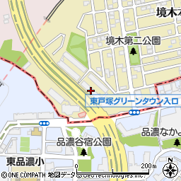 ハイツ東戸塚２Ｂ周辺の地図