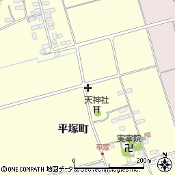 滋賀県長浜市平塚町102周辺の地図