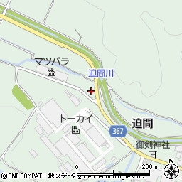 岐阜通運周辺の地図