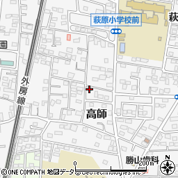 千葉県茂原市高師256周辺の地図