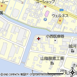 鳥取県米子市旗ヶ崎2215周辺の地図