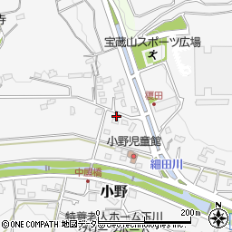 神奈川県厚木市小野2279-2周辺の地図