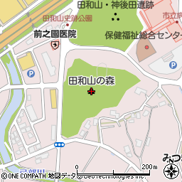 田和山の森周辺の地図