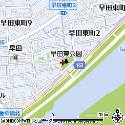 早田東公園周辺の地図