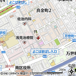 三河屋食堂周辺の地図