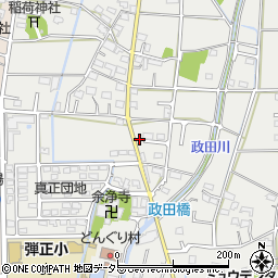 岐阜県本巣市政田2361周辺の地図