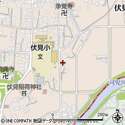 岐阜県可児郡御嵩町伏見142周辺の地図