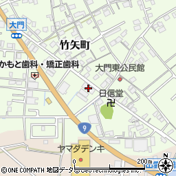 リョーキ松江営業所周辺の地図