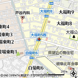 島県営アパート前周辺の地図