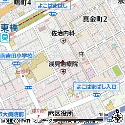 フローリスト横浜ハナミ周辺の地図