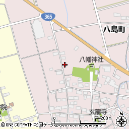 滋賀県長浜市八島町524周辺の地図