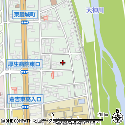 鳥取県中部歯科医師会口腔衛生センター周辺の地図