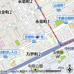 すき家横浜橋店周辺の地図