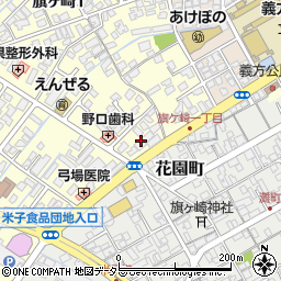 鳥取銀行旗ヶ崎支店周辺の地図