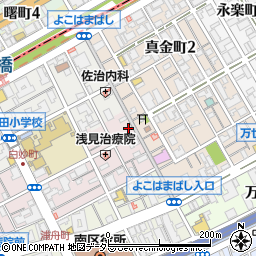 横浜鈴木商店周辺の地図