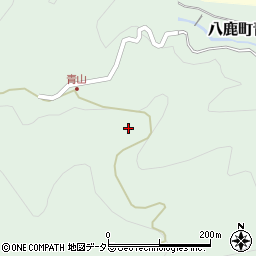 兵庫県養父市八鹿町青山117周辺の地図