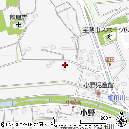 神奈川県厚木市小野2390周辺の地図