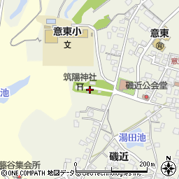 島根県松江市磯近815周辺の地図