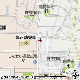 岐阜県本巣市政田2206周辺の地図