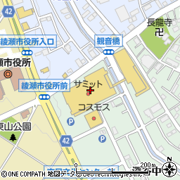 なまらうまいっしょちょす　綾瀬タウンヒルズ店周辺の地図