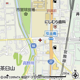 京都府舞鶴市引土119周辺の地図