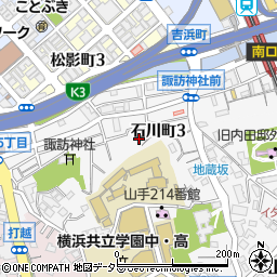 家島建設　横浜営業所周辺の地図