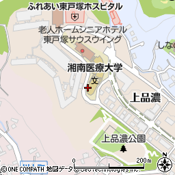 神奈川県横浜市戸塚区上品濃周辺の地図