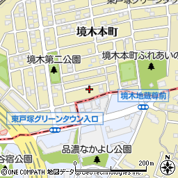 神奈川県横浜市保土ケ谷区境木本町51-22周辺の地図