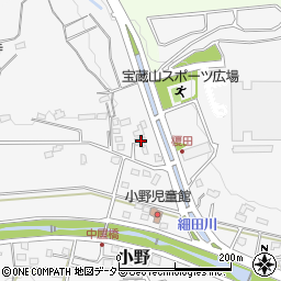 神奈川県厚木市小野2256周辺の地図