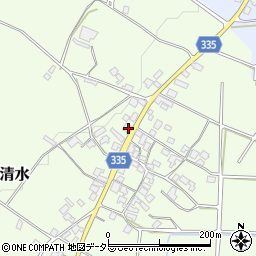 滋賀県高島市今津町深清水1212周辺の地図