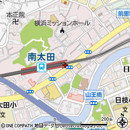 横浜銀行京急南太田駅 ＡＴＭ周辺の地図