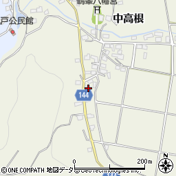 千葉県市原市中高根252周辺の地図