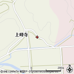 鳥取県八頭郡八頭町上峰寺197周辺の地図