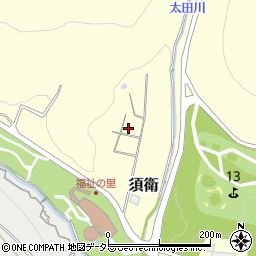 岐阜県各務原市須衛周辺の地図