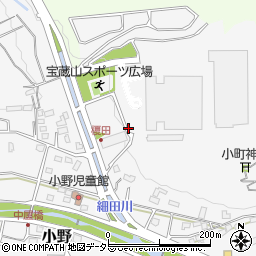 神奈川県厚木市小野周辺の地図