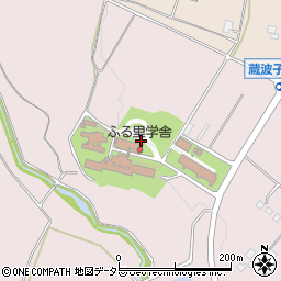 ふる里学舎・蔵波周辺の地図