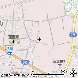 滋賀県長浜市八島町1038周辺の地図
