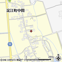 鳥取県米子市淀江町中間373周辺の地図