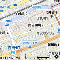 白石薬品塗料株式会社周辺の地図