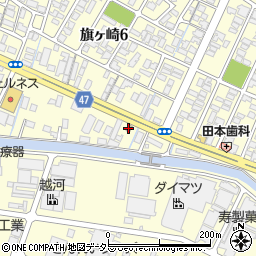 カレーハウスＣｏＣｏ壱番屋米子旗ヶ崎店周辺の地図